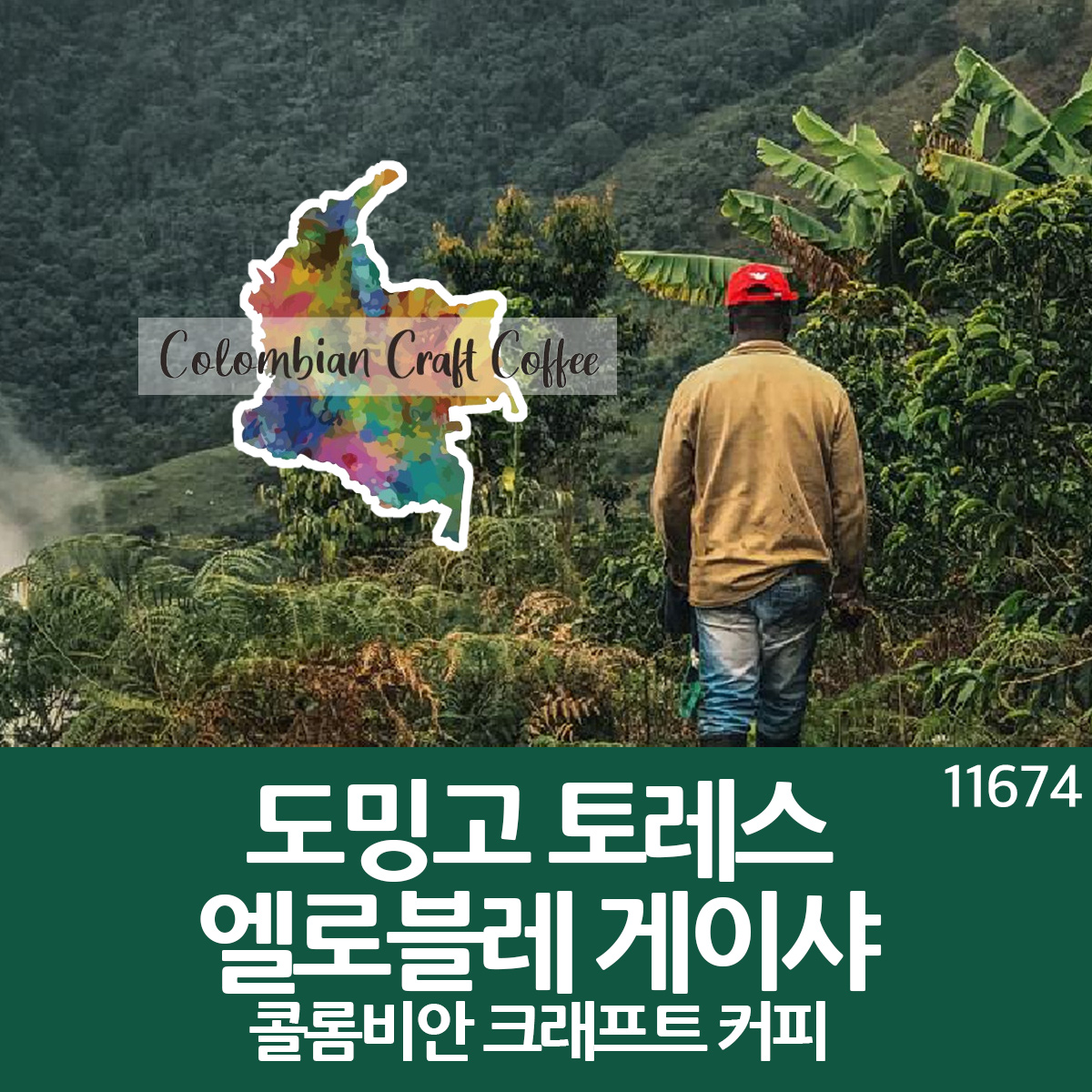 [가격인하][콜롬비아] 엘 로블레 도밍고 게이샤 워시드  11674