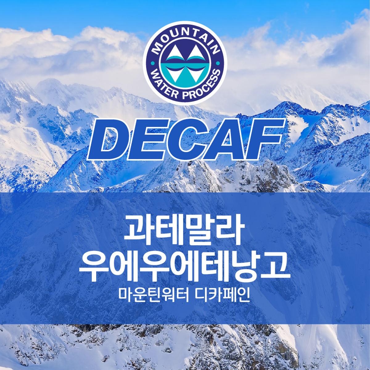 [블랙프라이데이][DECAFFEIN] 과테말라 우에우에테낭고 마운틴 워터 프로세스 디카페인