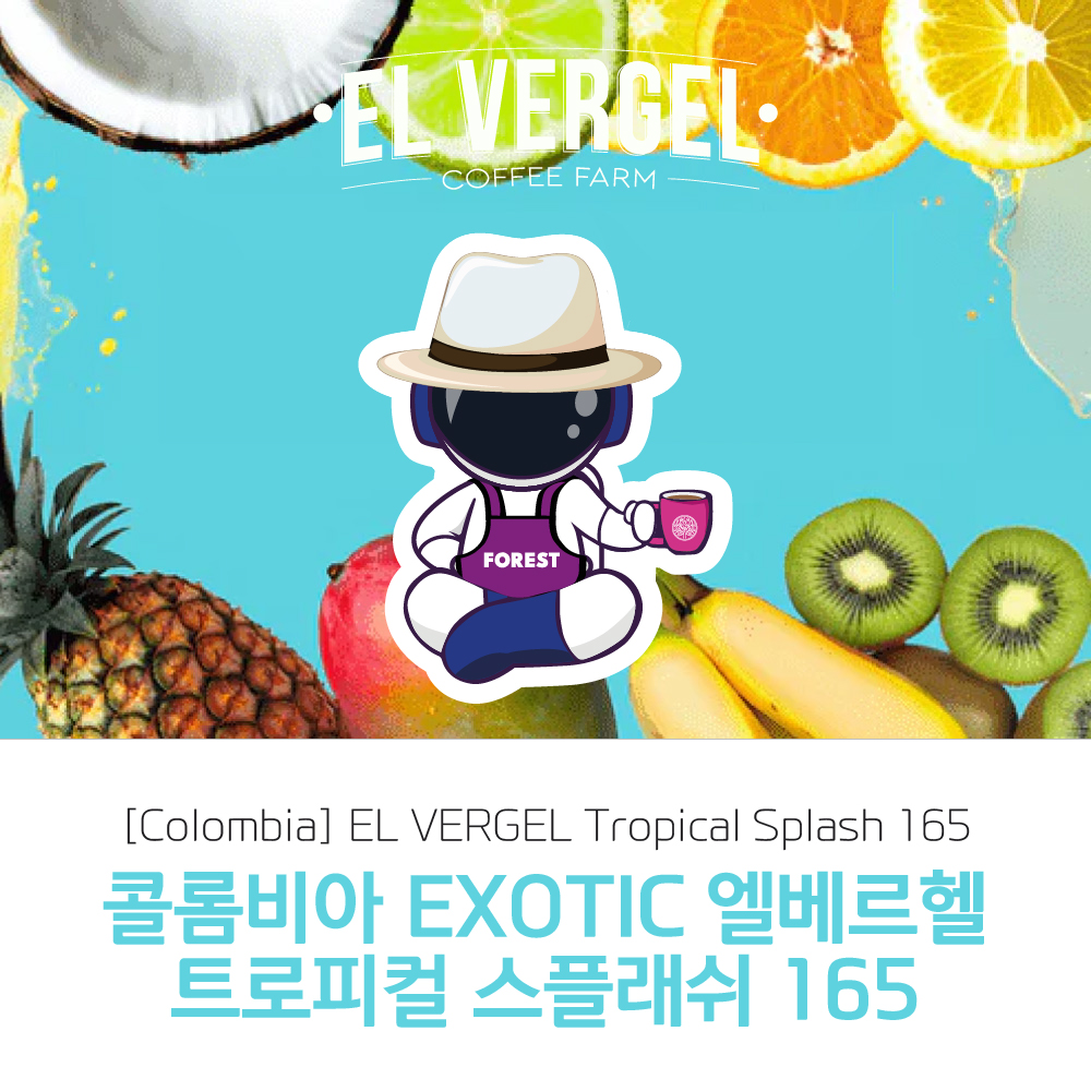 [콜롬비아]EL VERGEL 엘 베르헬  트로피컬 스플래쉬 165